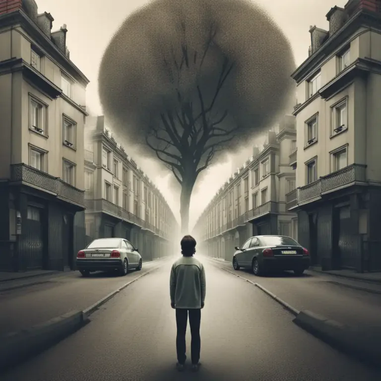 Visual representation of "surrealism" - A situation or experience that is very strange or unreal.
