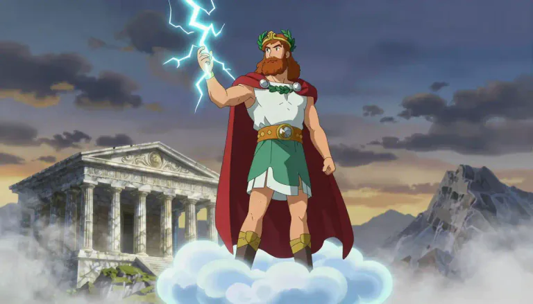 Visual representation of "mythological" - Relating to, based on, or appearing in myths or mythology