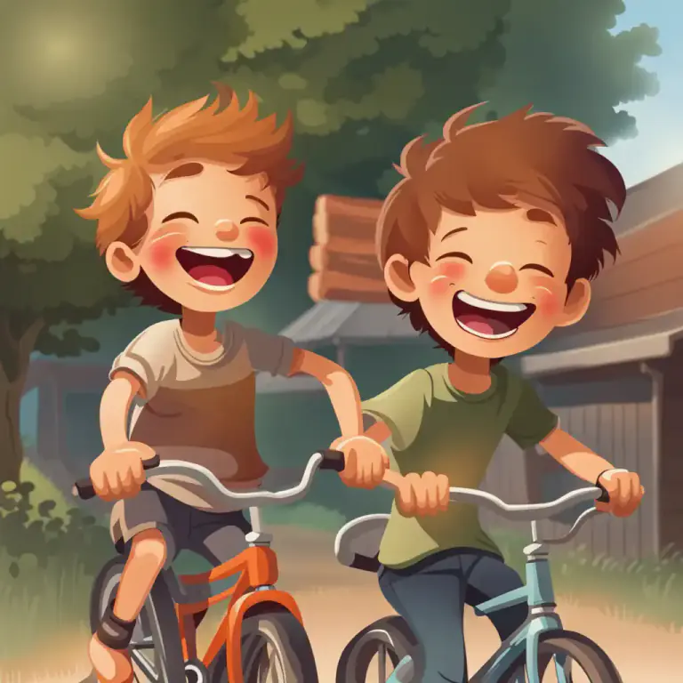 Visual representation of "pal around" - To spend a lot of time with someone while doing activities that you both enjoy.