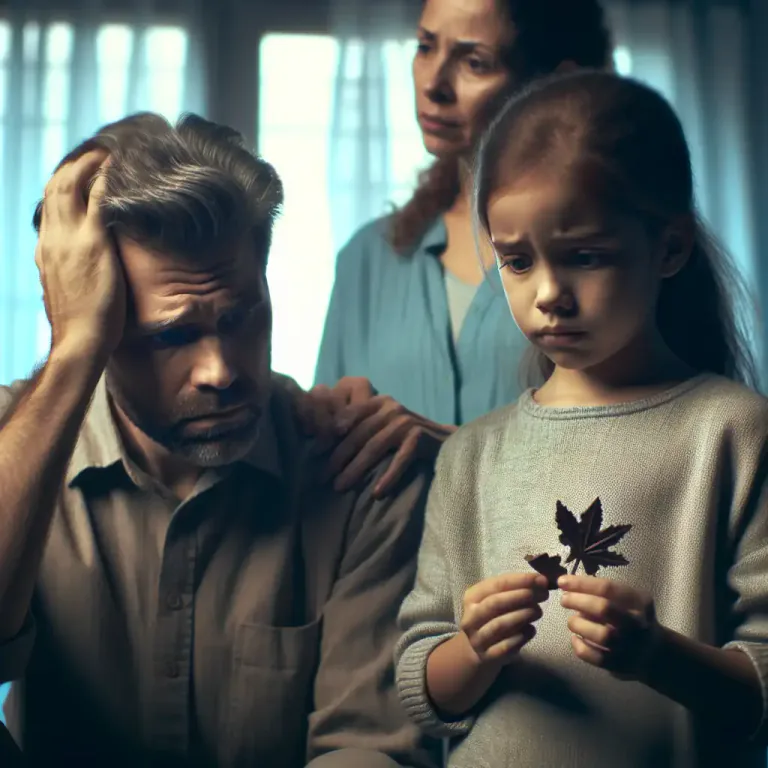 Visual representation of "trouble" - To cause distress or worry to someone