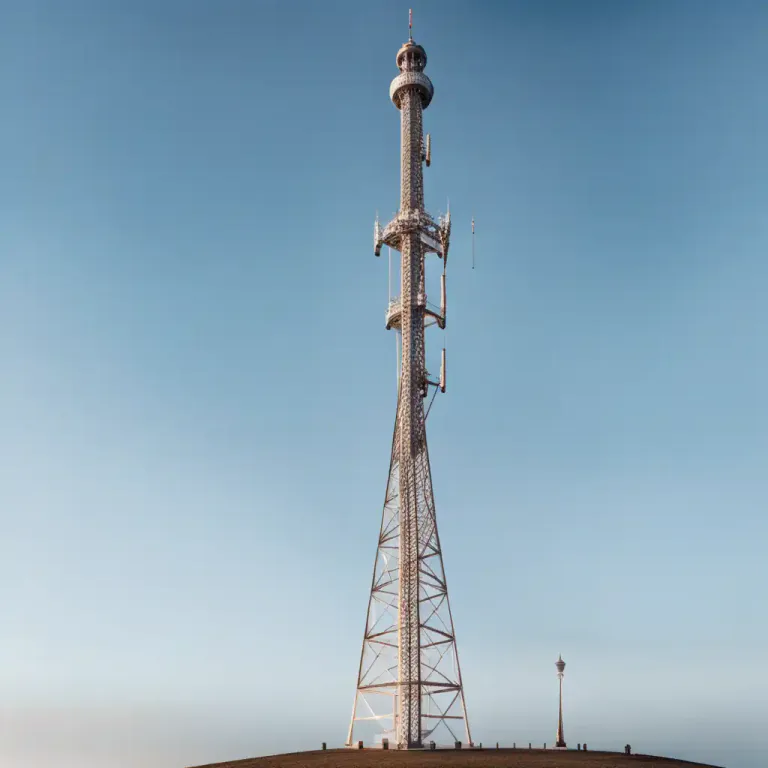 Visual representation of "emit" - To give out (a signal or sound) by means of broadcasting
