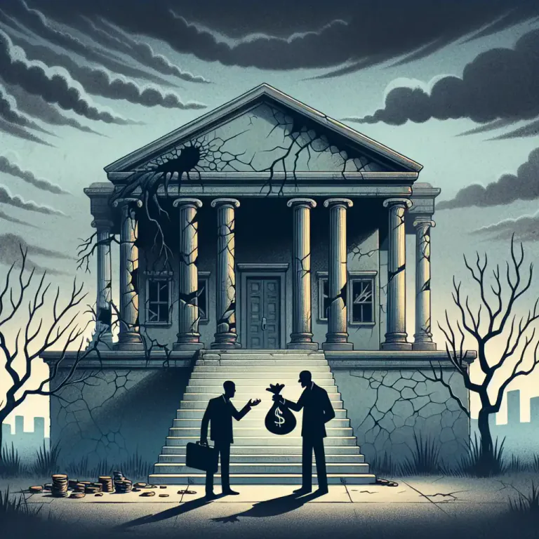 Visual representation of "demoralize" - To cause disorder or corruption in a system