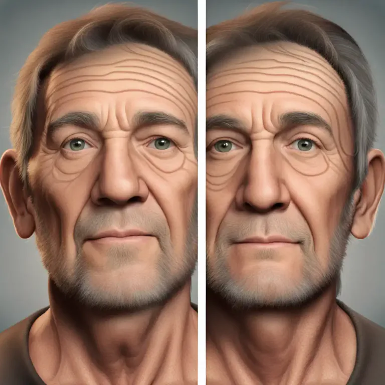 Visual representation of "put years on somebody" - To make someone look or feel significantly older, often due to stress or hardship