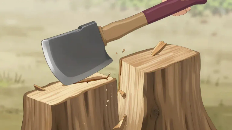 Visual representation of "clove" - A past tense of 'cleave' which means to split or divide