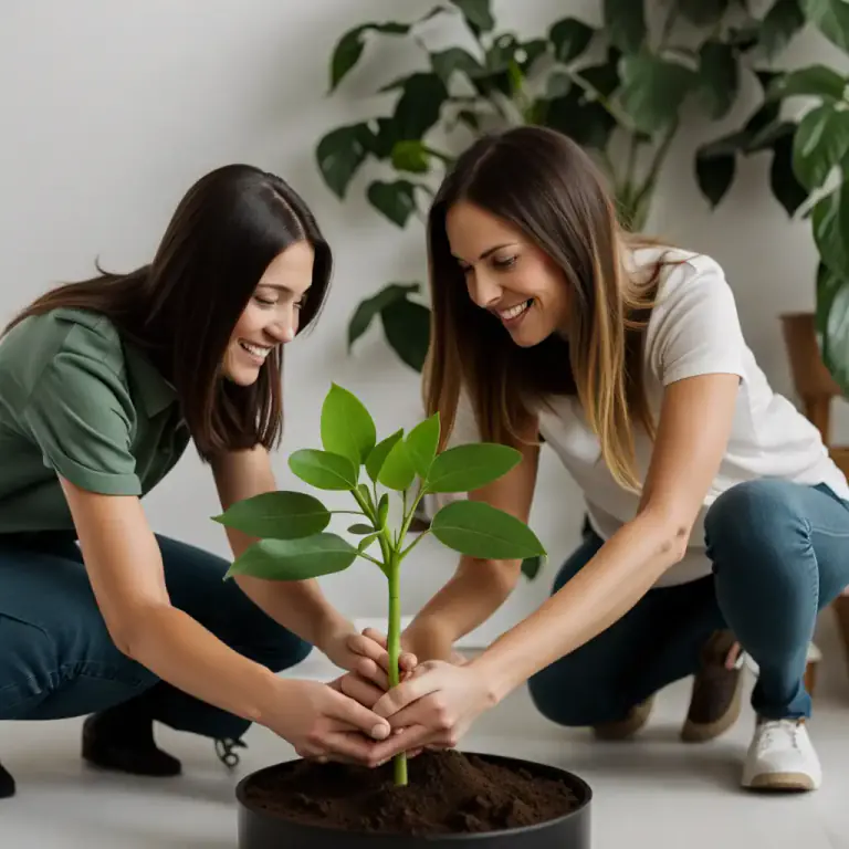Visual representation of "strike up" - To form or start a relationship, friendship, or some kind of connection.