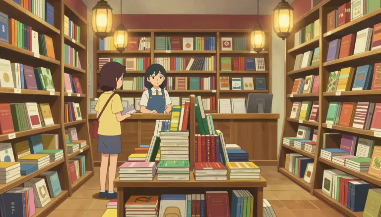 Visual representation of "bookstore" - A retail establishment that specializes in selling books.