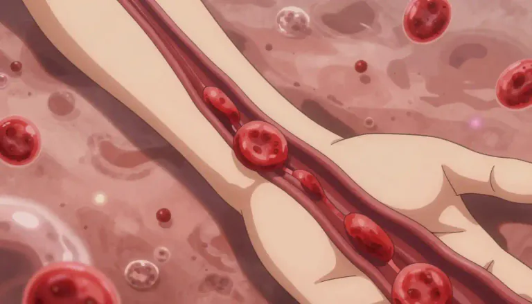 Visual representation of "vasoconstrictive" - Referring to the process of narrowing blood vessels, which reduces blood flow and can increase blood pressure.