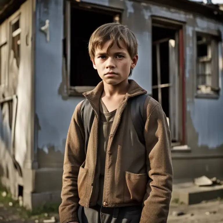 Visual representation of "mean" - Having little money or few possessions