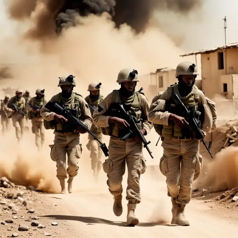 Visual representation of "draw down" - In military context, to reduce the size or presence of a force