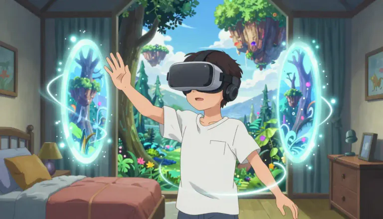 Visual representation of "immersive" - Something that makes you feel as if you are really part of the situation or environment it creates