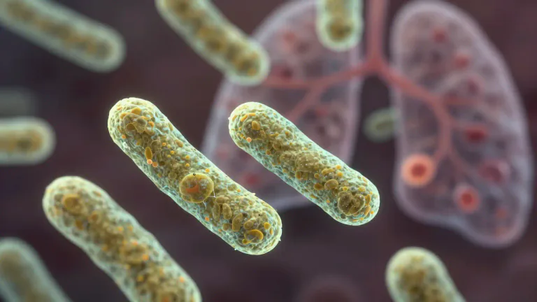 Visual representation of "mycobacterium" - A genus of bacteria that includes pathogens known to cause diseases in humans, such as tuberculosis.