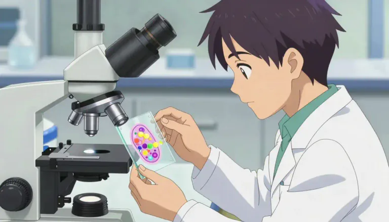 Visual representation of "immunohistochemistry" - Immunohistochemistry is a laboratory technique used to visualize the presence and location of specific proteins in tissue sections using antibodies.