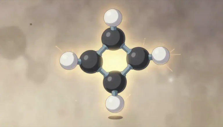 Visual representation of "hydrocarbon" - A compound made only from hydrogen and carbon atoms. They are mainly used as fuels, like petrol and diesel.