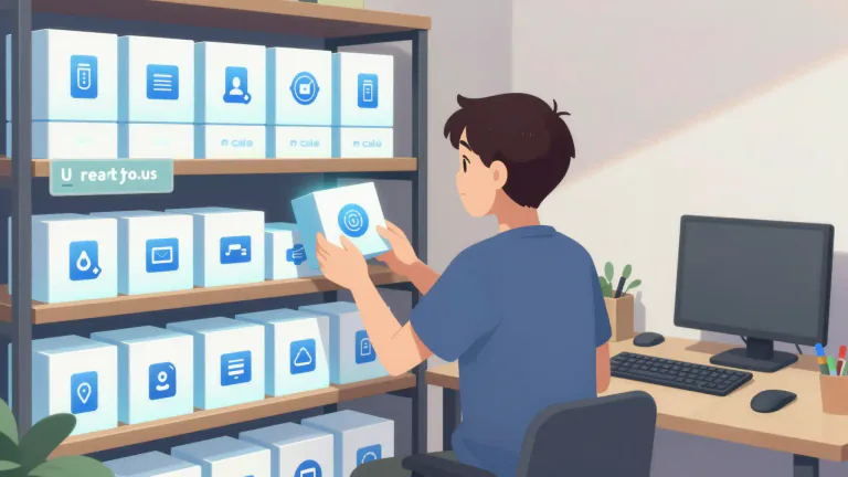 Visual representation of "off the peg" - A ready solution or system that is available to anyone and is not customised for an individual need.