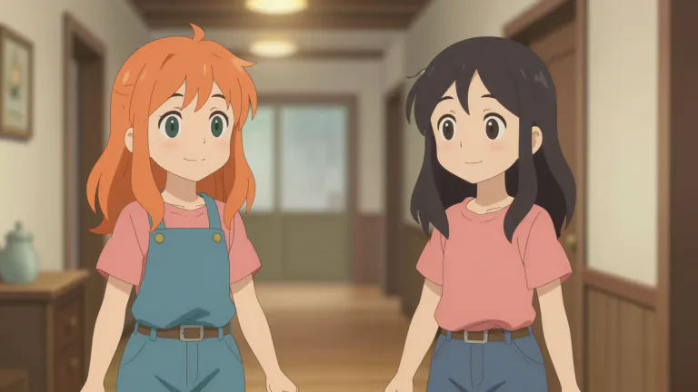 Visual representation of "sister" - A female sibling, a girl or woman with the same parents as another person.