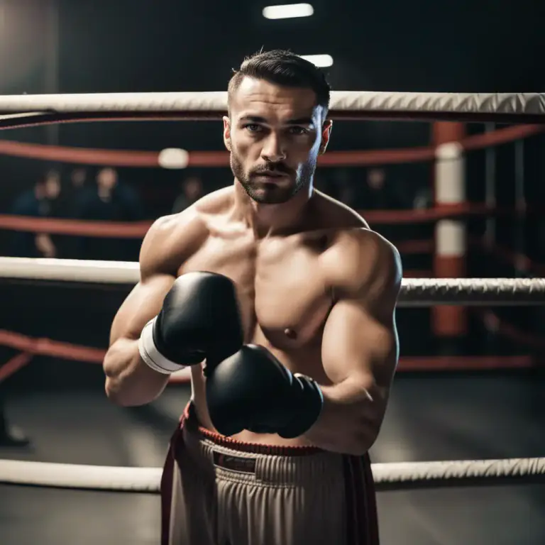 Visual representation of "box" - A hit or fight with the hands