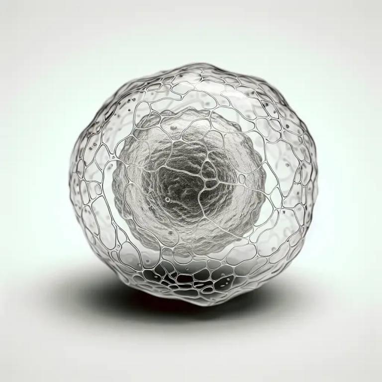 Visual representation of "membranous" - Relating to or similar to a membrane.