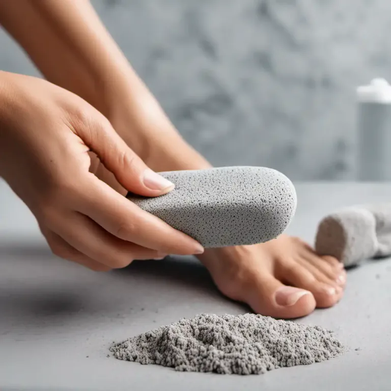 Visual representation of "pumice" - A tool made of pumice used for smoothing or polishing.