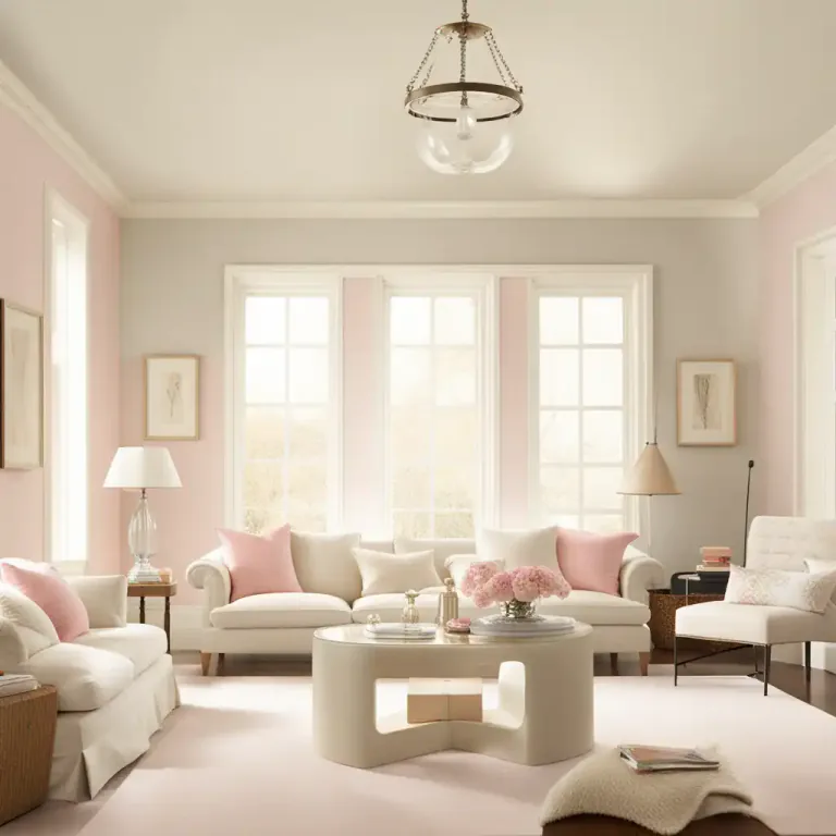 Visual representation of "pearl" - A pale grayish-white color, slightly tinged with an iridescent pink.