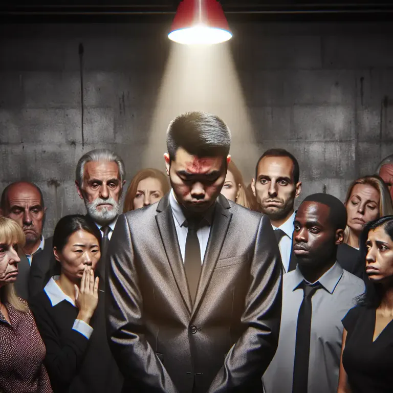 Visual representation of "shame" - To make someone feel shameful or embarrassed