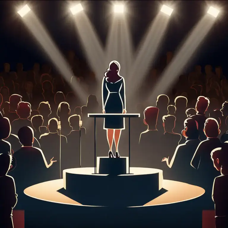 Visual representation of "elevate" - to make someone or something more important or better