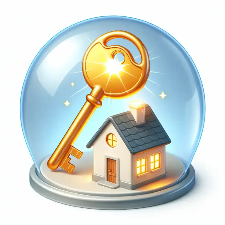 Visual representation of "security" - Something given as a guarantee, usually financial, that a particular responsibility will be carried out.