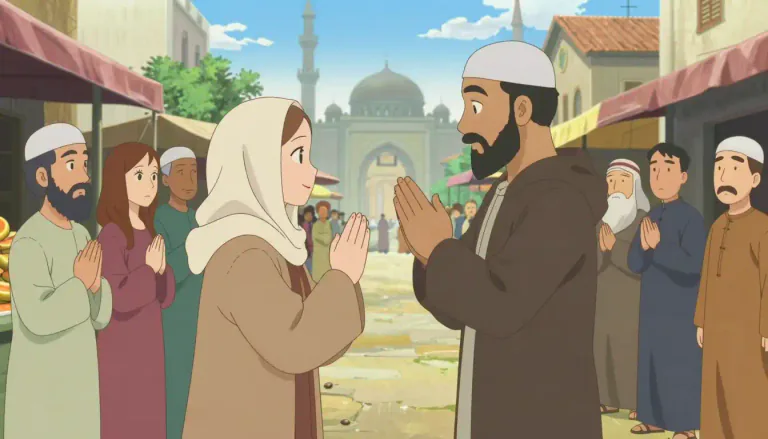 Visual representation of "kafir" - A person who does not believe in Islam.