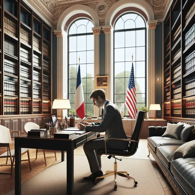 Visual representation of "chancery" - A part of an embassy where diplomat tasks are performed