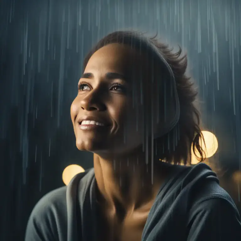 Visual representation of "be grateful/thankful for small mercies" - To express gratitude even for minor or unimportant things in difficult times