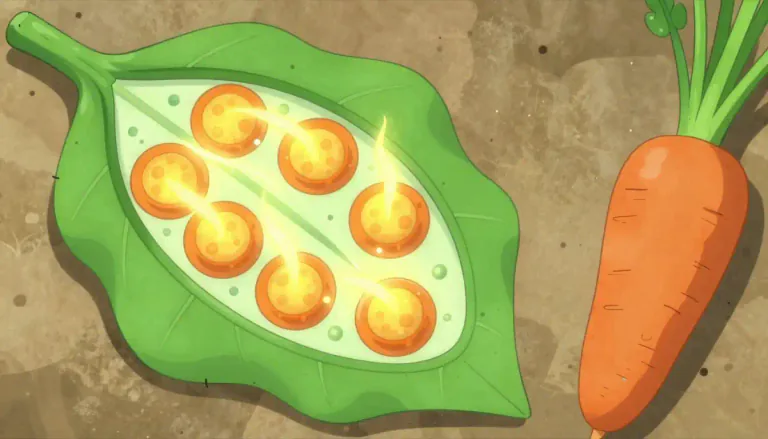 Visual representation of "carotenoid" - Carotenoids are a group of organic pigments that are important for photosynthesis and are precursors of vitamin A.