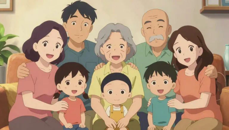 Visual representation of "kindred" - People who are related to each other, or quite similar in some ways