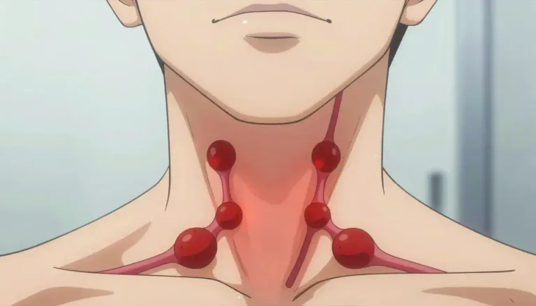 Visual representation of "lymphadenitis" - Lymphadenitis is the inflammation of the lymph nodes, usually due to an infection.