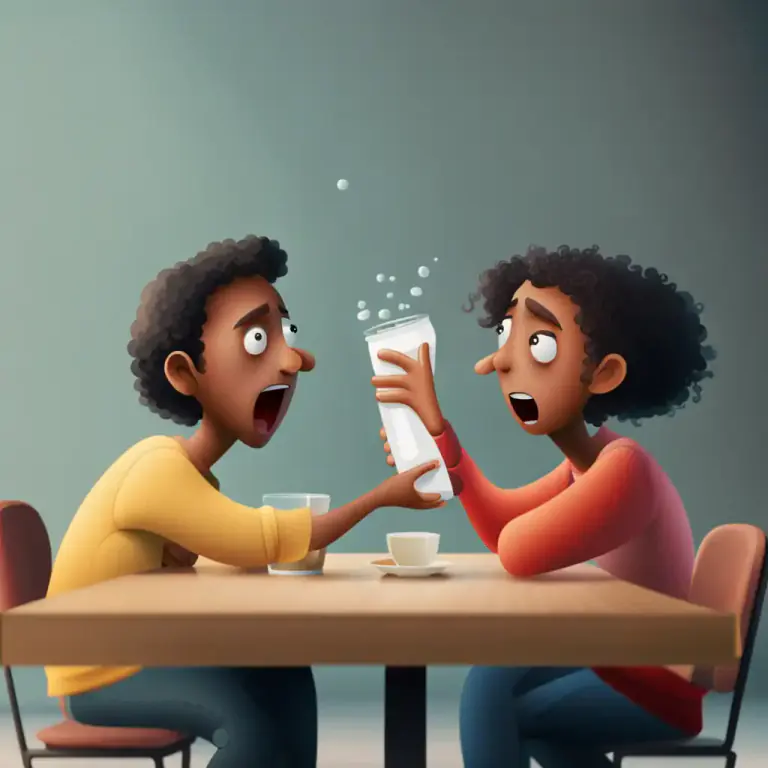 Visual representation of "not to worry" - Used to tell someone that an error or mistake is not a problem.