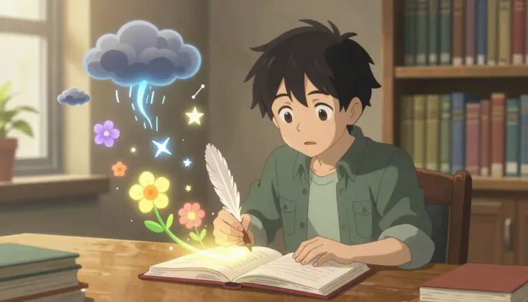 Visual representation of "literarily" - In a literal sense, relating to or characteristic of literature.