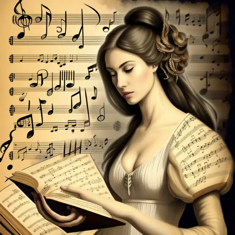 Visual representation of "theory" - In music, the study of how music works