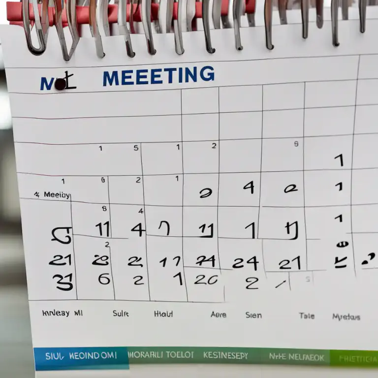 Visual representation of "timetable" - To plan an event or activity to happen at a certain time.