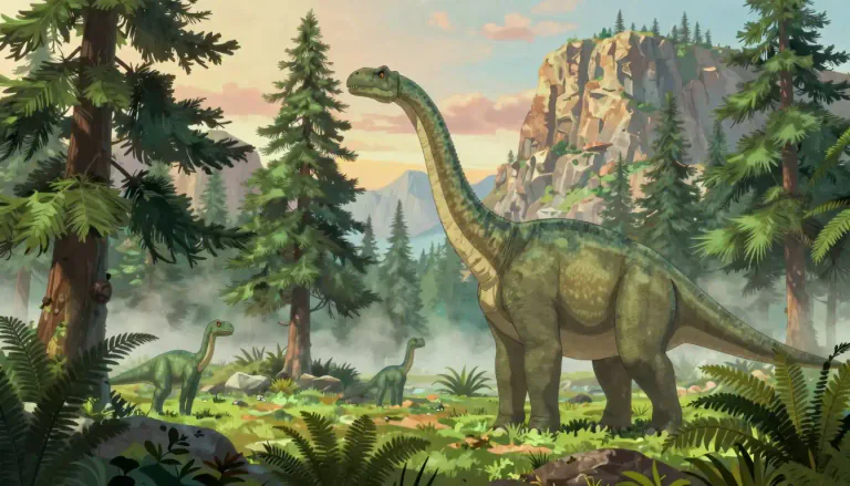 Visual representation of "jurassic" - Something that belongs to the second period of the Mesozoic era, between the Triassic and Cretaceous periods.