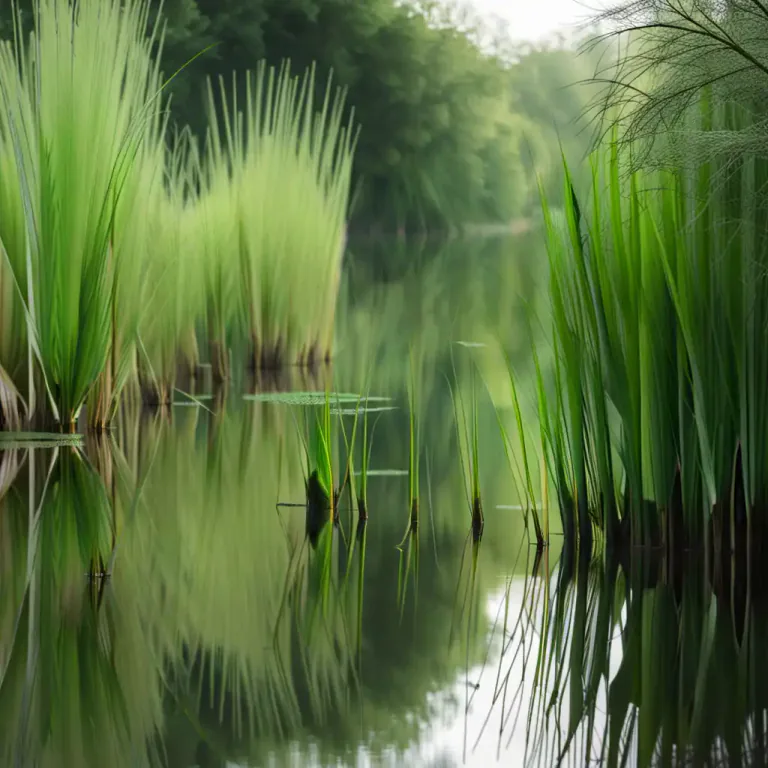 Visual representation of "rush" - A plant of a wet place.