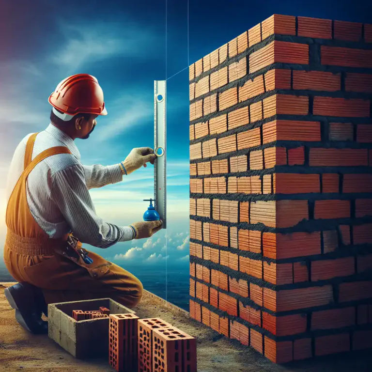 Visual representation of "plumb" - A small weight used by builders to ensure that something like a wall is vertical