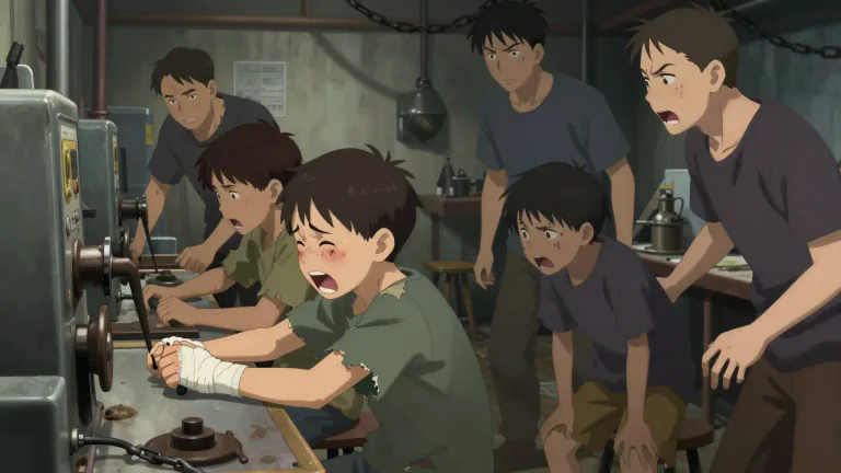 Visual representation of "barbarity" - Cruel or violent treatment or behavior