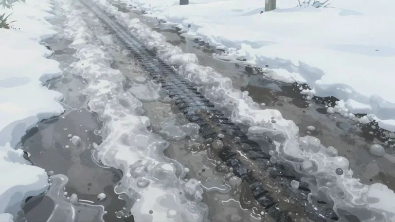 Visual representation of "slushie" - A mixture or mixture-like substance that is semi-liquid.