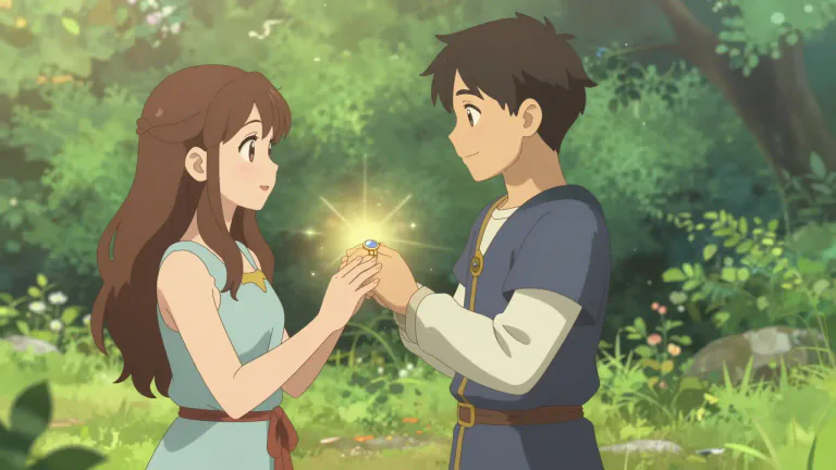 Visual representation of "troth" - A promise or pledge, especially to marry someone
