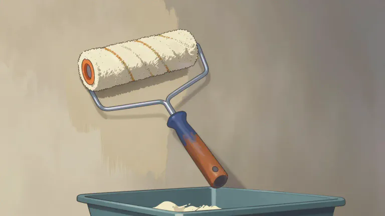 Visual representation of "basecoat" - A basecoat is the first layer of paint applied to a surface before any decorative or finishing layers.