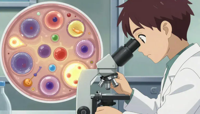 Visual representation of "cytological" - Relating to the study of cells and their physiological properties.