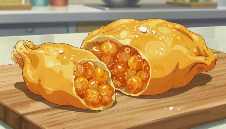 Visual representation of "bottarga" - Bottarga refers to the salted and cured roe of fish, typically from grey mullet or tuna, commonly used in Mediterranean cuisine.