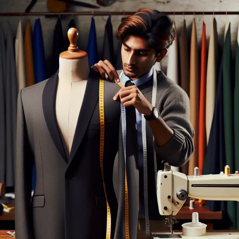 Visual representation of "oxter" - The armhole in a coat or jacket.