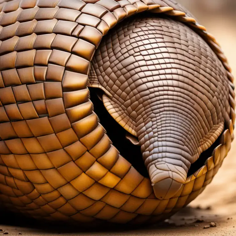 Visual representation of "armour" - An outer protective covering of some animals or plants