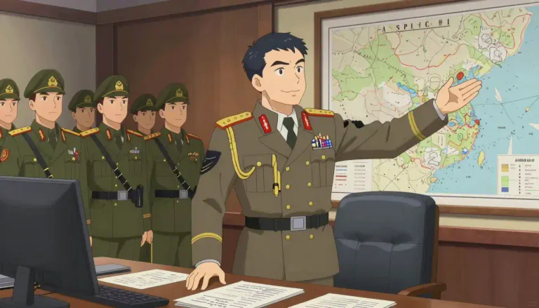 Visual representation of "commissar" - A member of a government overseeing specific sectors such as education or military.