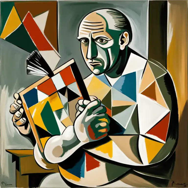 Visual representation of "creator" - The person who first thought of and made a particular artistic work