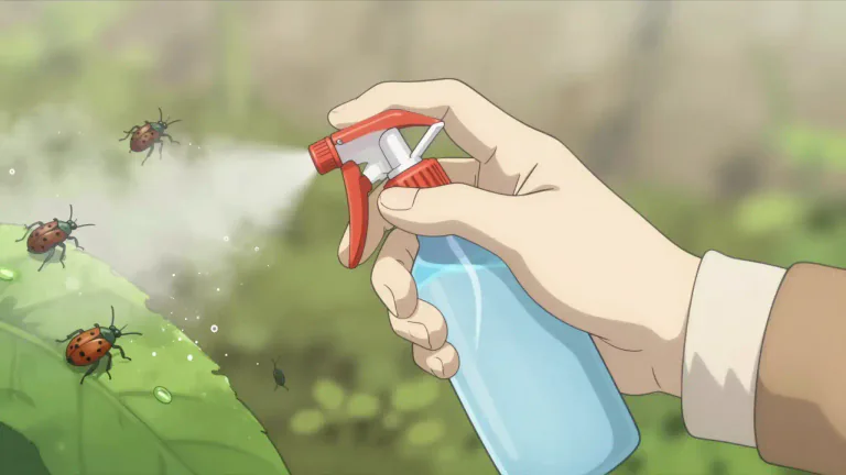 Visual representation of "insecticide" - A chemical that is used to kill insects.